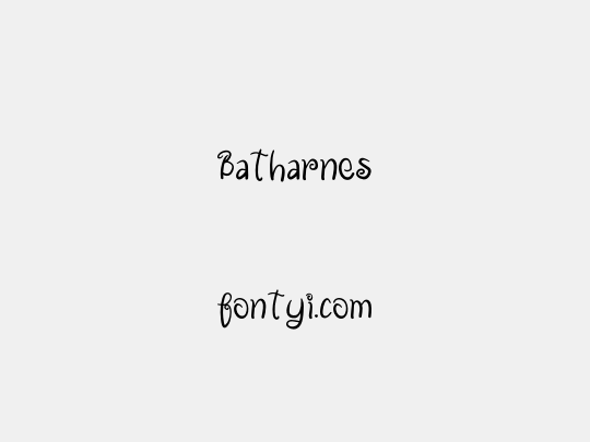 Batharnes