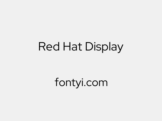 Red Hat Display