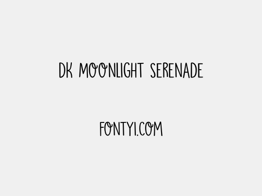 DK Moonlight Serenade
