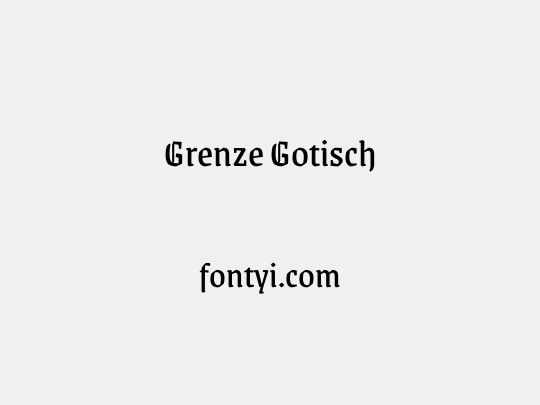 Grenze Gotisch