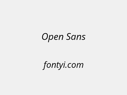 Open Sans