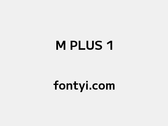M PLUS 1