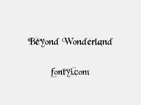Beyond Wonderland