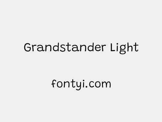 Grandstander Light