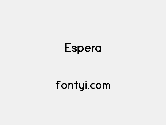 Espera