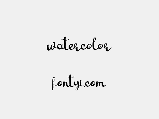 Watercolor