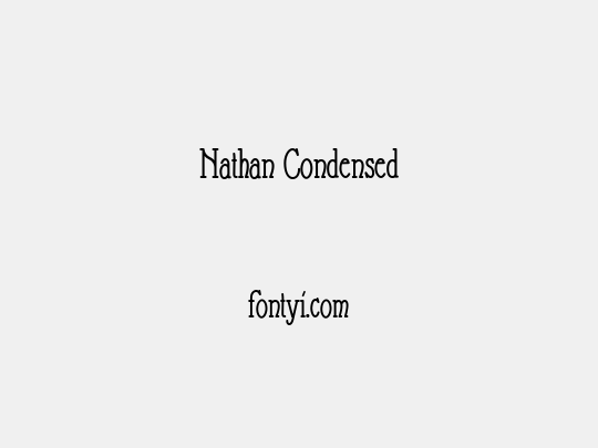 Nathan Condensed