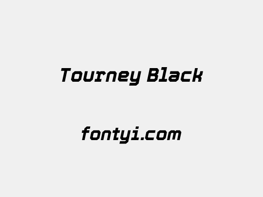 Tourney Black