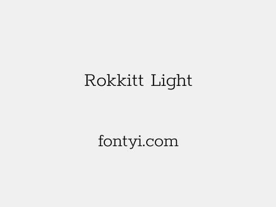 Rokkitt Light