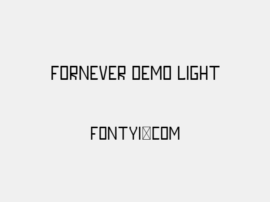 FORNEVER DEMO Light