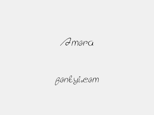 Amora