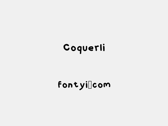 Coquerli