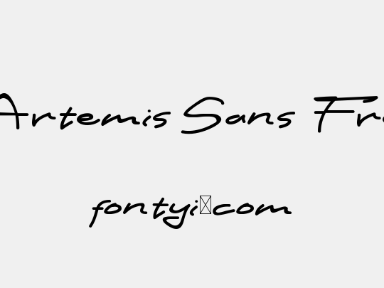 Artemis Sans Free