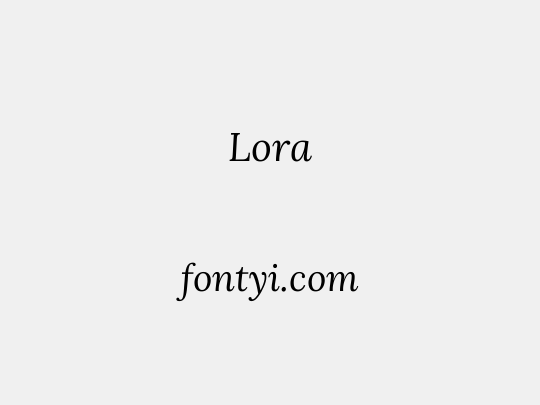 Lora