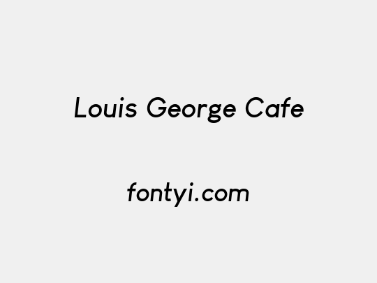 Louis George Cafe