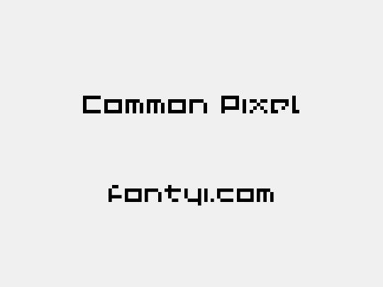 Common Pixel