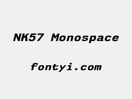 NK57 Monospace