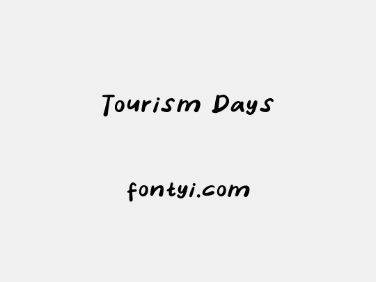 Tourism Days