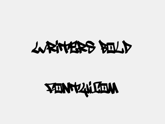 Writers bold