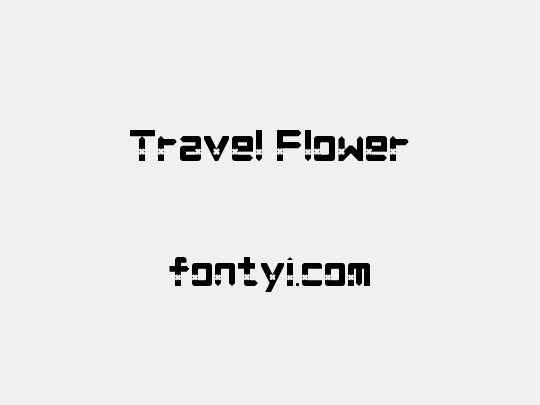 Travel Flower