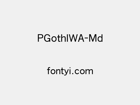 PGothIWA-Md