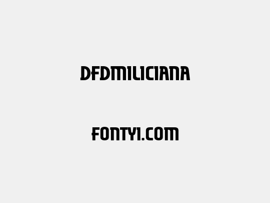 dfdMiliciana