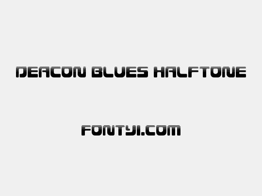 Deacon Blues Halftone