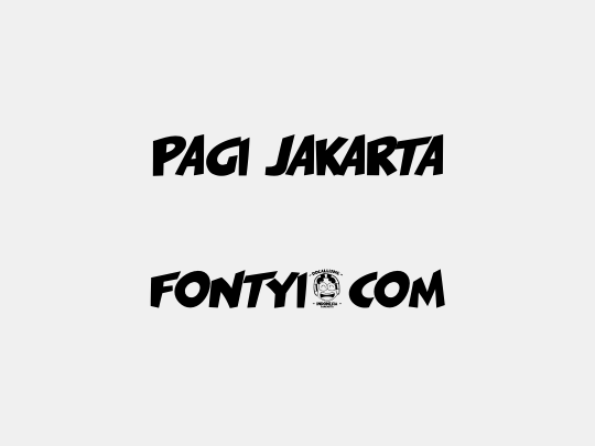 PAGI JAKARTA