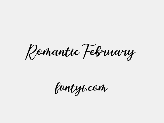 Romantic February