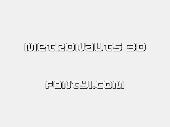 Metronauts 3D