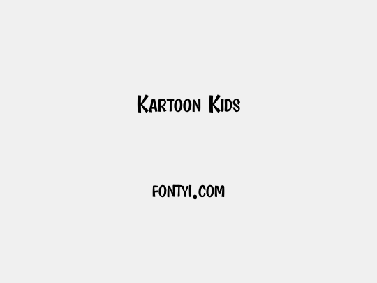 Kartoon Kids