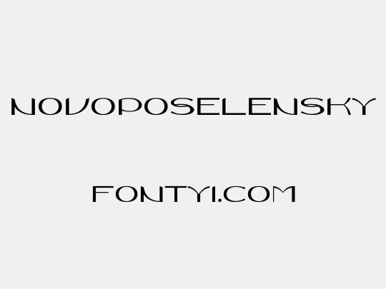 Novoposelensky
