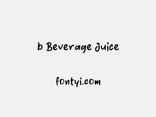 b Beverage Juice