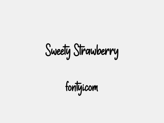 Sweety Strawberry