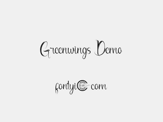 Greenwings Demo