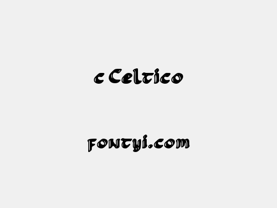 c Celtico