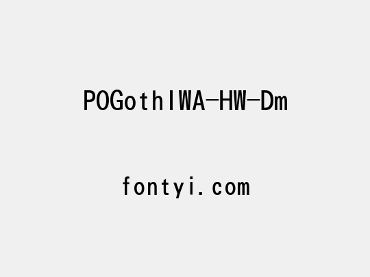 POGothIWA-HW-Dm