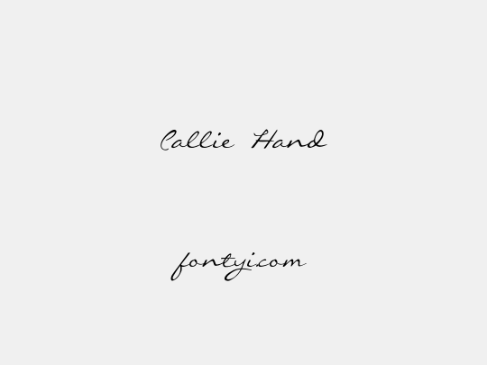 Callie Hand
