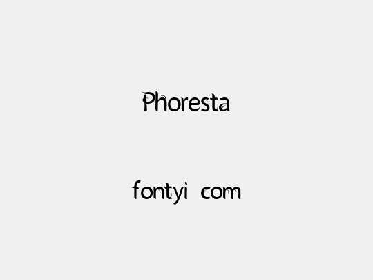 Phoresta