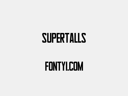 Supertalls