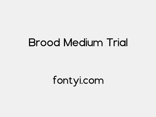 Brood Medium Trial