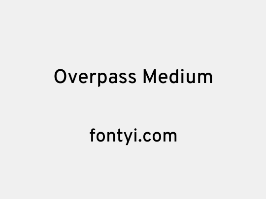 Overpass Medium