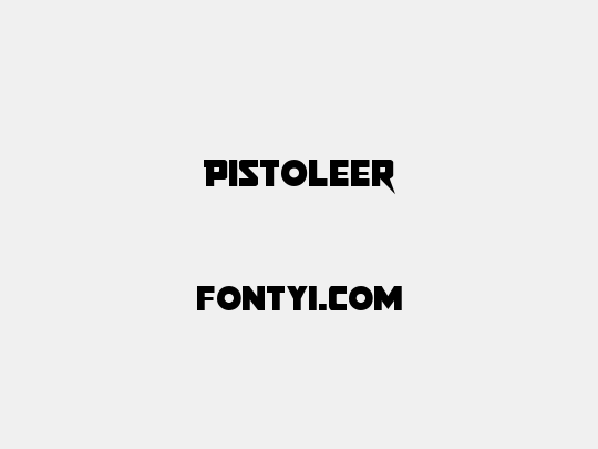 Pistoleer