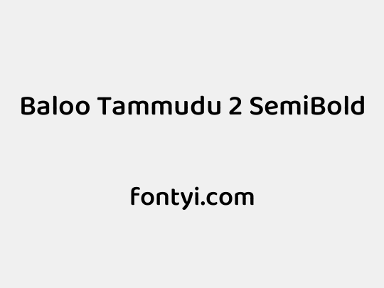 Baloo Tammudu 2 SemiBold