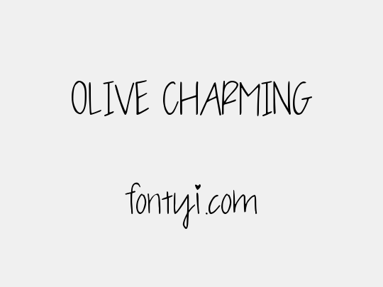OLIVE CHARMING
