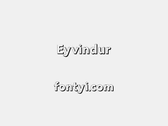 Eyvindur