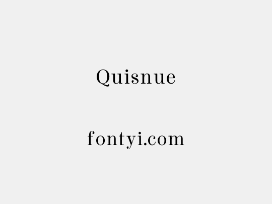 Quisnue