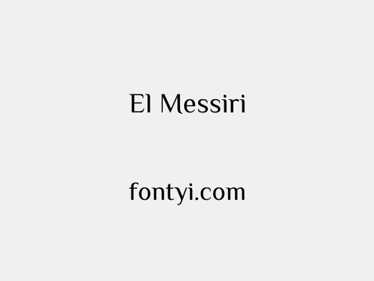 El Messiri