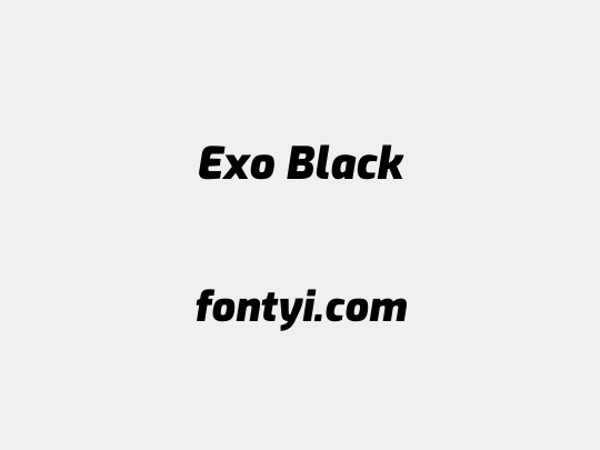 Exo Black