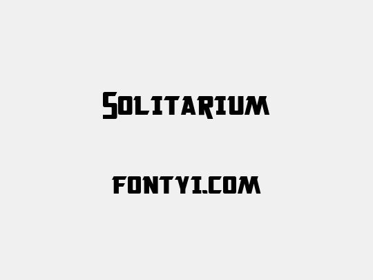 Solitarium